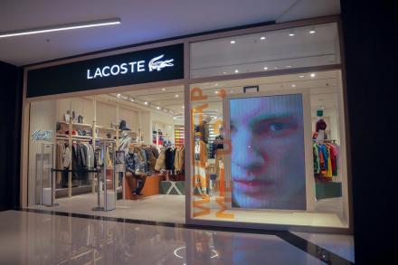 Новый магазин Lacoste в концепции Le Club Evolution